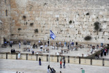 The Western Wall (Wailing Wall), segregated into mens and womens sections
