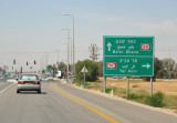 Route 60 to Beer Sheva at the intersection of Route 31 to Tel Aviv