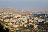 Bayet Sahur from Manger Street, Bethlehem, late afternoon