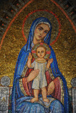 Mosaic of the Virgin and Child, Church of the Dormition