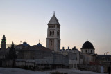 The tower of the Lutheran Church of the Redeemer from the roof top access at the end of St. Marks Rd