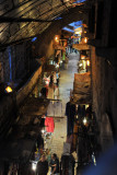 The souq of David Street seen from above