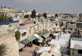 The souq of the Old City from Damascus Gate