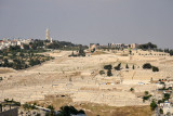 Jewish Cemetery of the Mount of Olives seen from the Old City