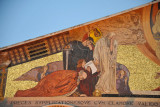 Mosaic (left) -  Jesus as the link between God and Man