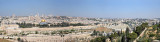 Panoramic view from the Rehavam Lookout, Mount of Olives