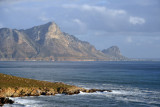 Rooielsberg and the distant Hangklip