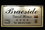 Braeside, a very nice B&B Guesthouse in Swellendam