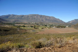 Barrydale and the north side of the Langeberg Mountain Range