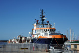 Seacor Achiever, Port of Mossel Bay - 70m Anchor Handling Tug/Supply (AHTS) vessel