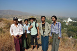 The local boys that hang out on top of Mingun Paya should be put to work with brooms and clean up the litter