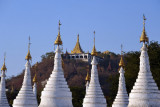 Mandalay Hill rising behind Sandamani Paya