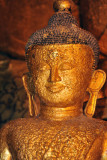 Buddha statue covered in gold