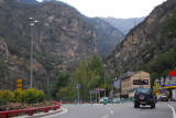 Main road from Spain to Andorra la Vella