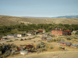 Bannack, Montana, an authentic Old West ghost town, is preserved as a State Park