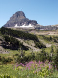 Clements Mountain from Highline Trail, Glacier National Park