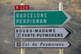 France route N320 Barcelone & Perpignan, Col de Puymorens