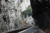 Gorges de St-George, scenic route D118 near Axat