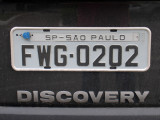 Brazilian license plate - São Paulo