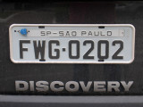 Brazilian license plate - So Paulo