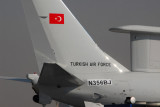 Turkish Air Force Boeing 737-7ES with pre-delivery temporary registration N356BJ