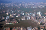 On final approach to Kathmandu, landing south