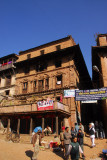 Old town Bhaktapur between Taumadhi Tole and Tachupal Tole