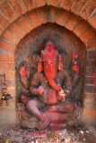 Ganesh image, Bhaktapur