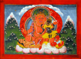 Different forms of Bhairava accompanied by his shakti, 19th Century