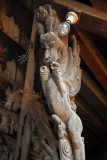 Roof beam, Erotic Elephant Temple, Bhaktapur