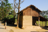 Rural architecture near Sauraha, Central Terai, Nepal