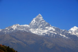 Machhapuchhare (6997m) and Annapurna III (7855m/25,770ft)