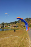 Paraglider Landing Zone, Lake Phewa