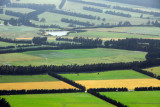 Canterbury Plain with its distinctive hedgerows