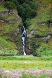 Waterfall along the road to Mt Aspiring