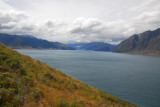 Lake Hawea north of  Wanaka