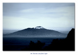 first snow on Mt. Vesuvius