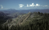 Grouse Ridge Lookout looking NNE