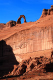 Jet, arch, wall, and amphitheater