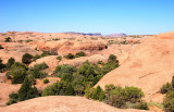 Abyss Canyon is hiding: its straight ahead, below the cliff at center