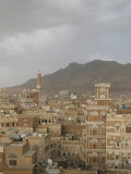 overlooking Sanaa