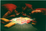 Sand mandala