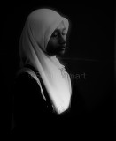 Schoolgirl in hijab 