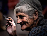 Lady at Quay