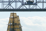 Tall Ships Visit Duluth Sailing Vessels Aerial Lift Bridge Canal Park