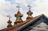 506 - Vintage Barn Roof Cupolas