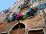 Washing day in Venice.