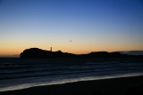 Castlepoint at dusk.