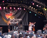 Aug 08 Belladrum music festival Nouvelle Vogue were superb