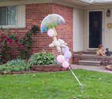 Baby shower balloons